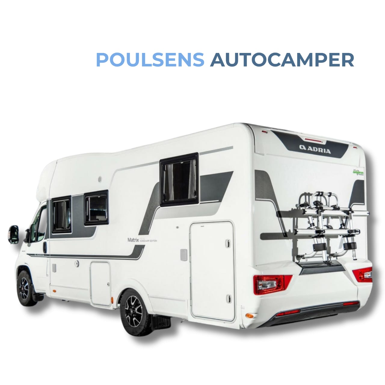 Vue extérieure arrière du camping‑car semi‑intégré Adria MATRIX 670 SC 2020 d’occasion