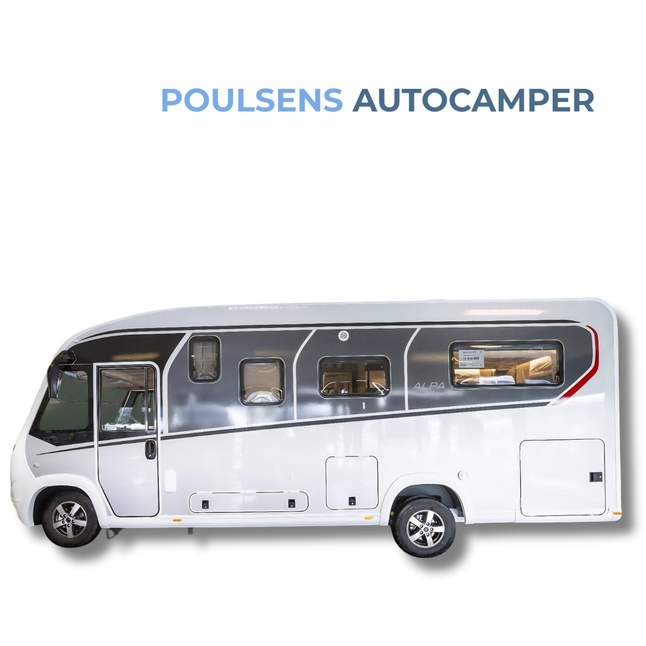 Vue extérieure du camping-car intégré Dethleffs ALPA I 6820-2 2025 avec design moderne et jantes alliage