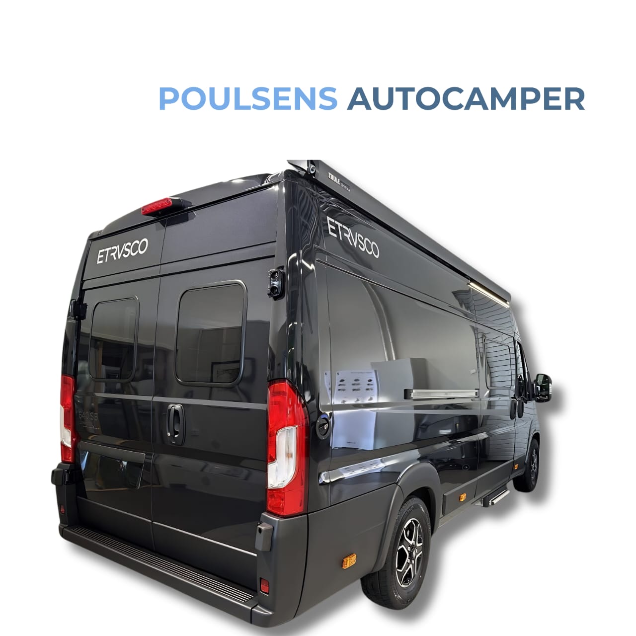 Vue extérieure arrière du camping‑car urbain Etrusco CV 640 SB 2026