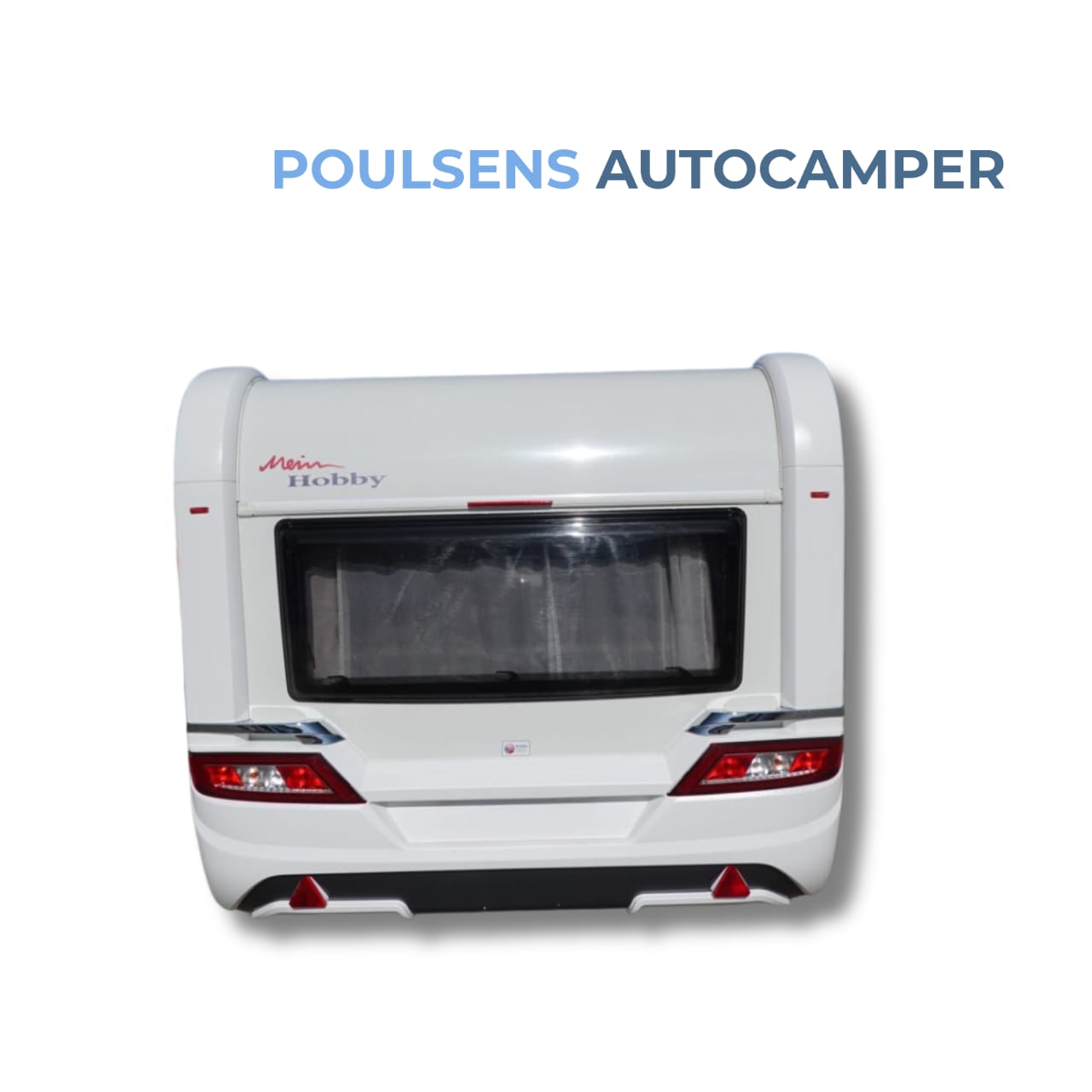 Vue arrière de la Hobby 720 UKFe Prestige
