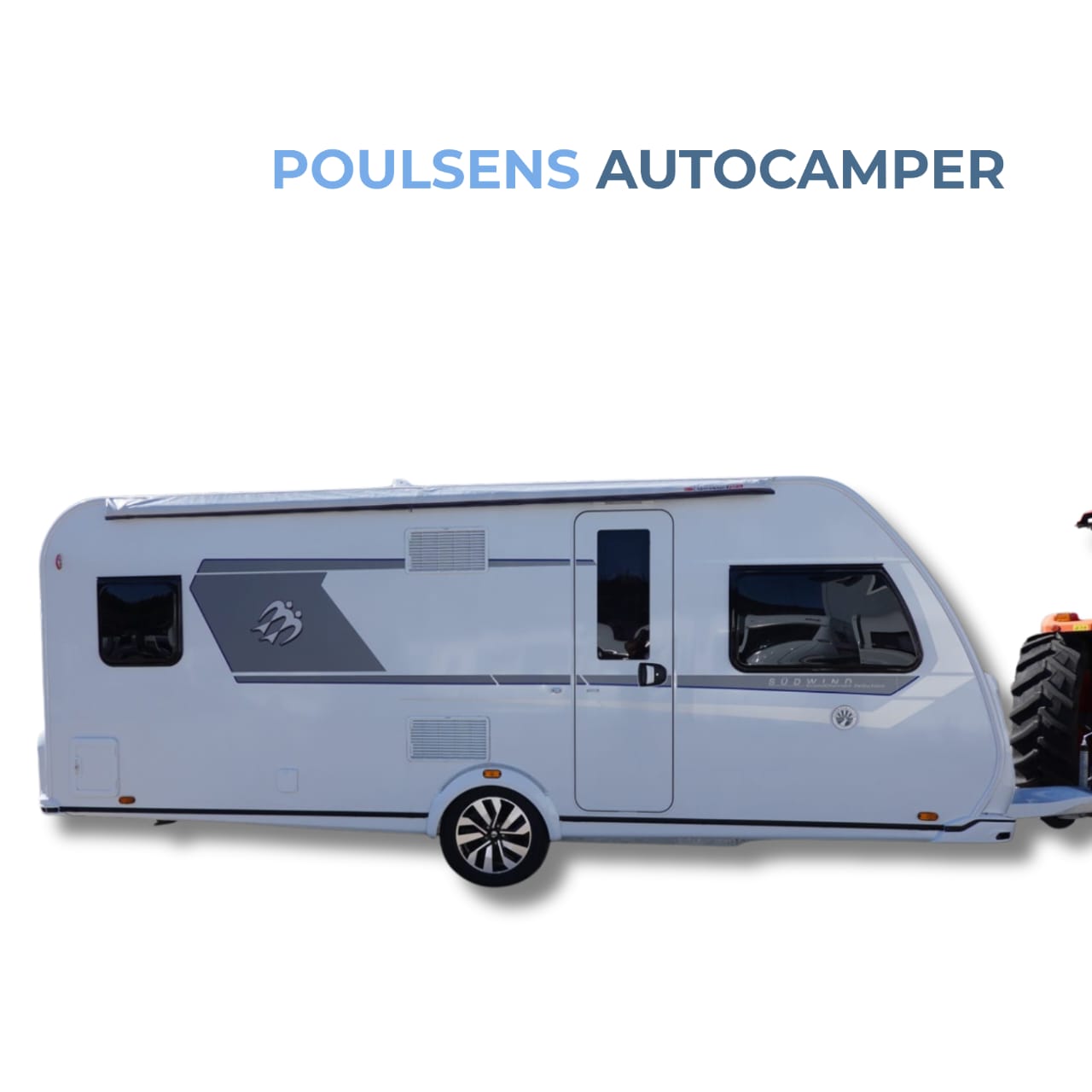 Vue extérieure de la Knaus Südwind 580 UE Scandinavian 2022