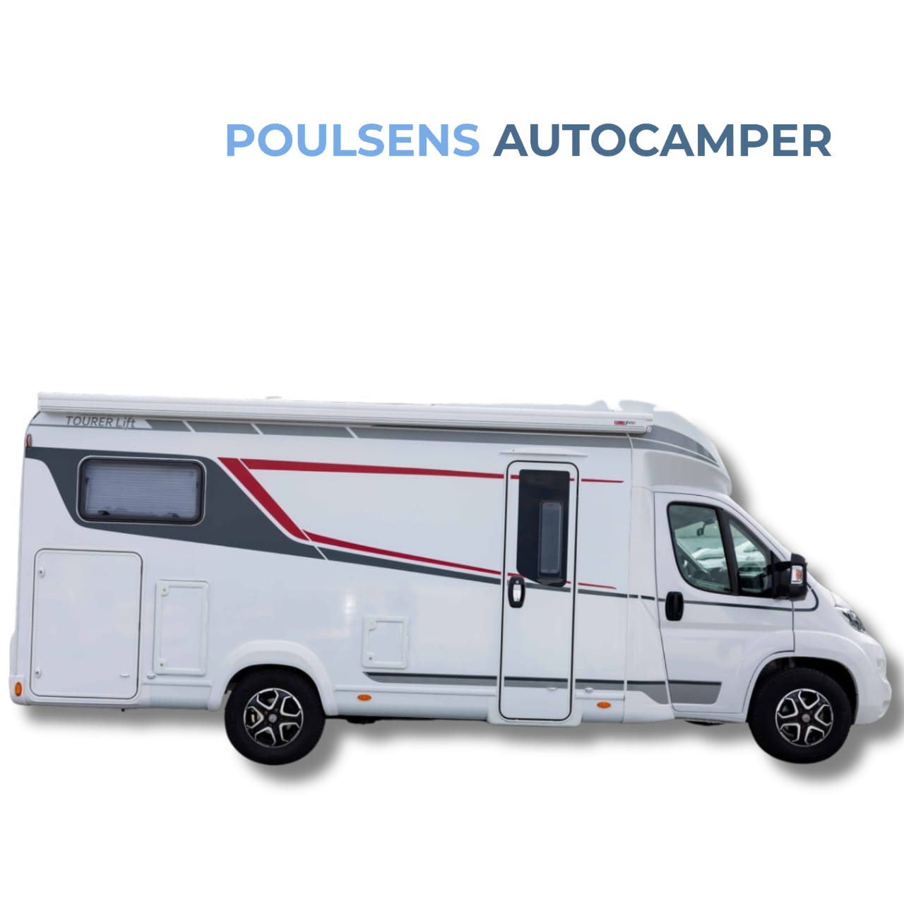 Vue extérieure du camping‑car semi‑intégré LMC Tourer Lift H 660 2022 d’occasion